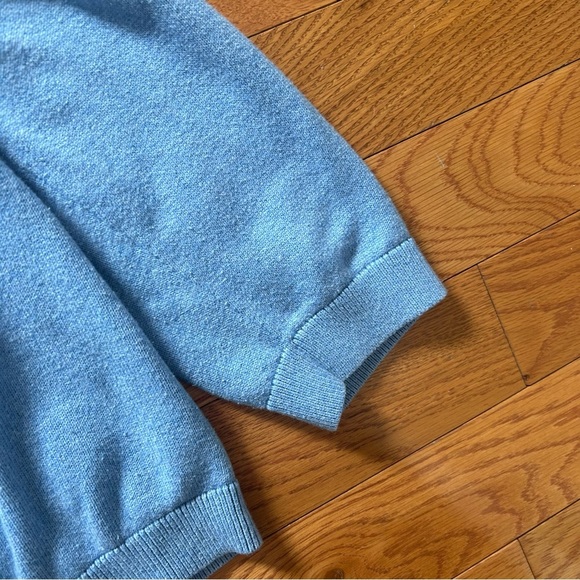 Talbots Blue Crew Neck Sweater Soft Knit Casual - Picture 3 of 5